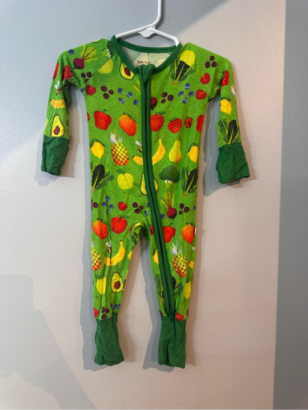 Little Sleepies Once Upon a Farm Print Footie Pajamas